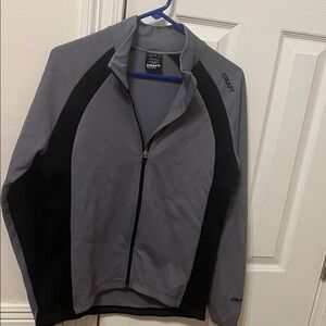 Craft Women's Performance Jacket in Gray and Black